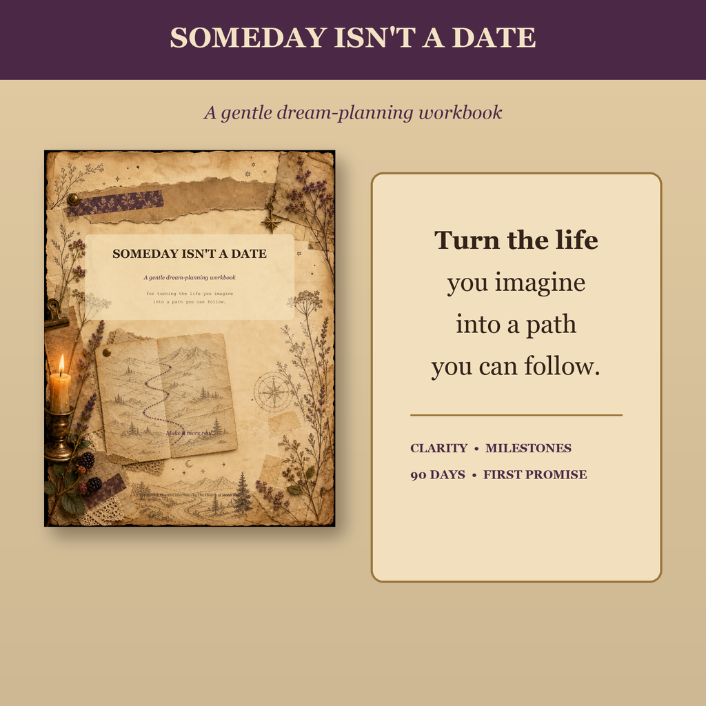 Someday Isn't a Date | Printable Dream Planning Workbook