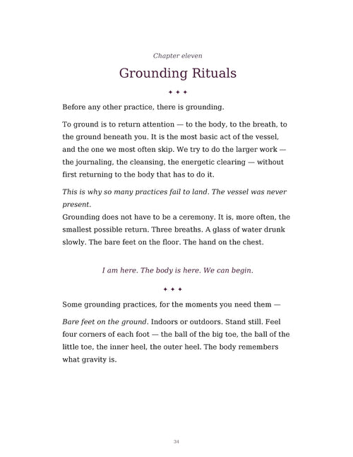 Alchemizing What Moves Through You | A Digital Hearth Guide for Gentle Grounding