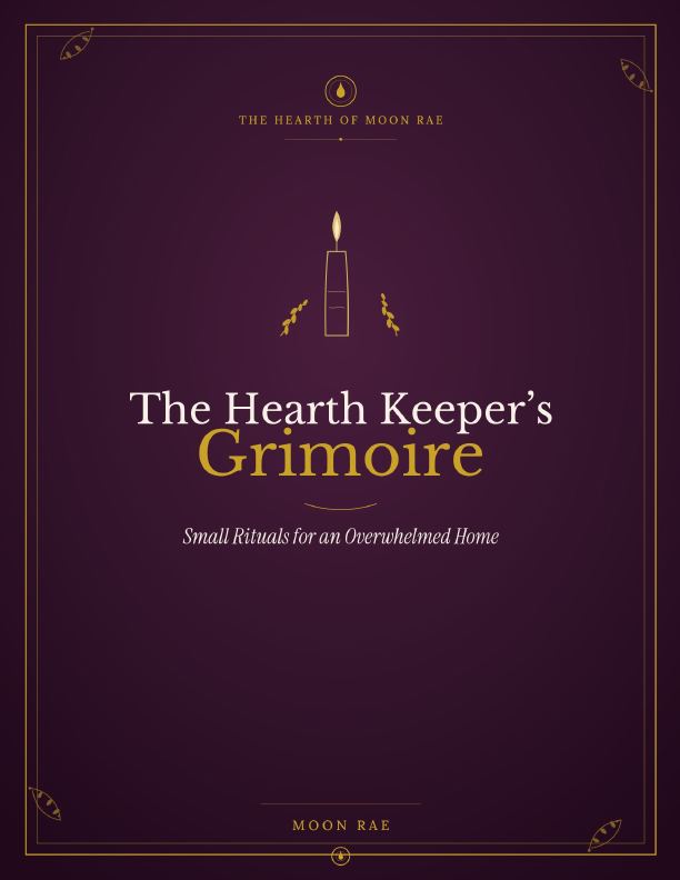 The Hearth Keeper's Grimoire | Gentle Home Ritual Guide