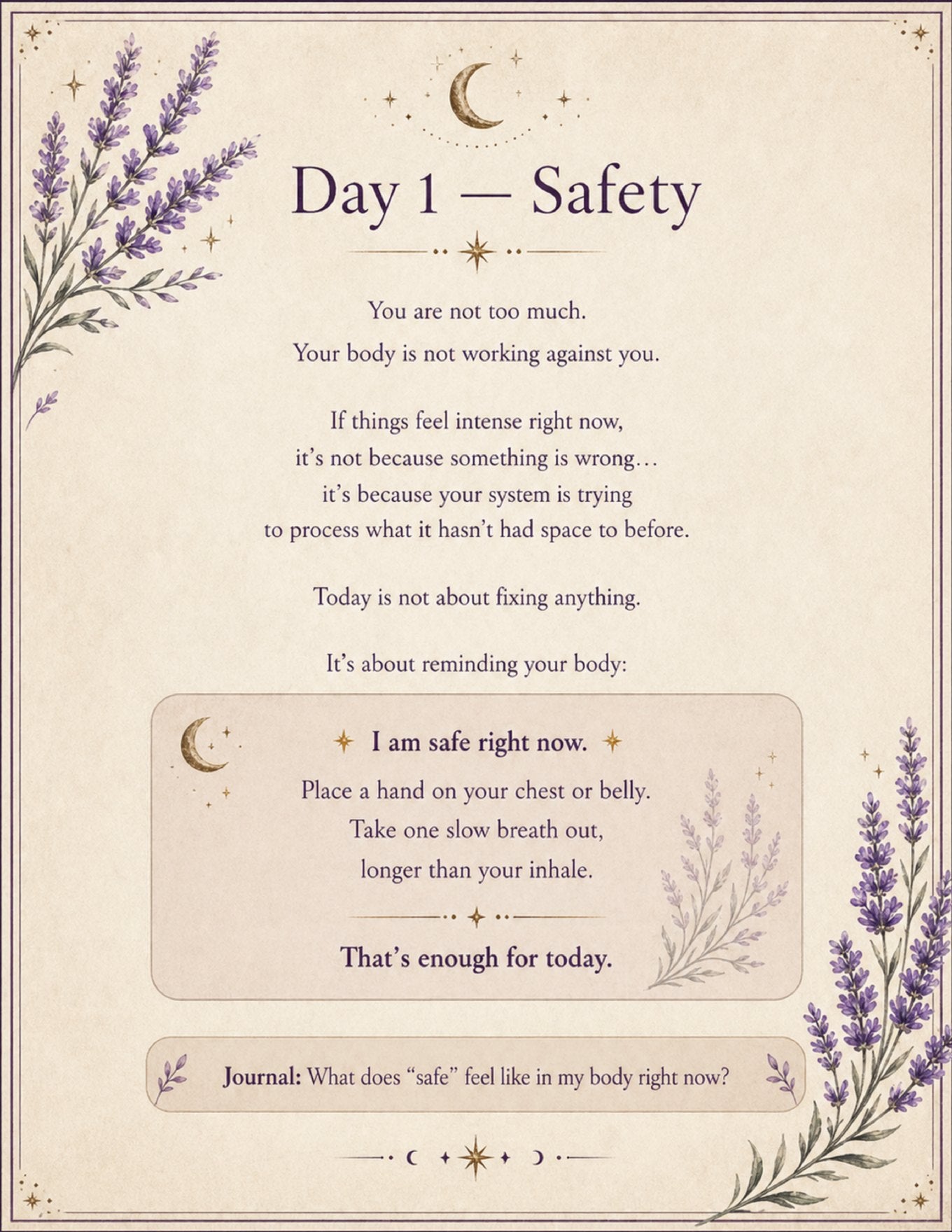 Return to Your Body | 7-Day Somatic Hearth Reset